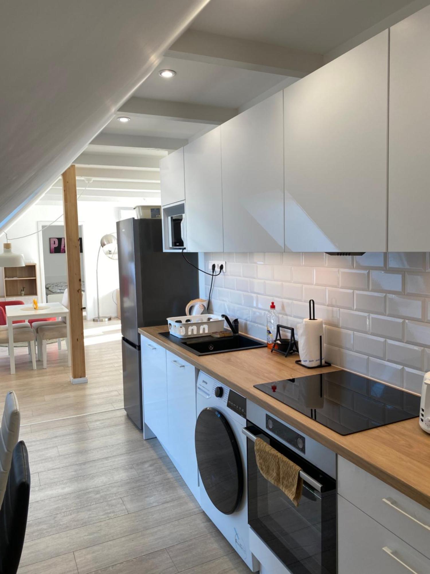R77 Apartment Downtown - Penthouse Budapest Exteriör bild